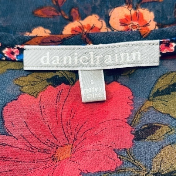Anthropologie Daniel Rainn Floral Boho Top - Picture 4 of 5